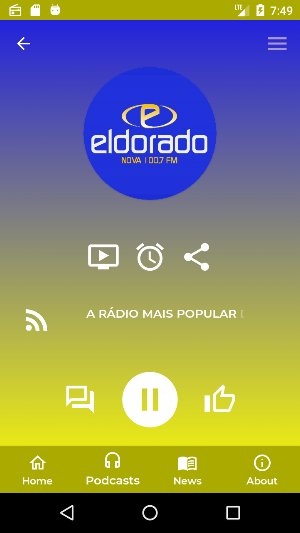 Eld100.7FM de Lagarto Screenshot 0