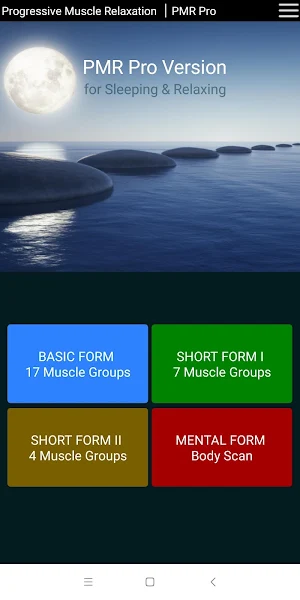 Progressive Muscle Relaxation - PMR Pro - English Screenshot 0