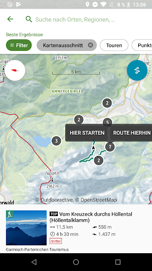 Zugspitz Region Screenshot 2