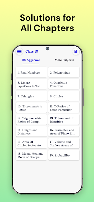 RS Aggarwal Class 10 Solution Screenshot 1