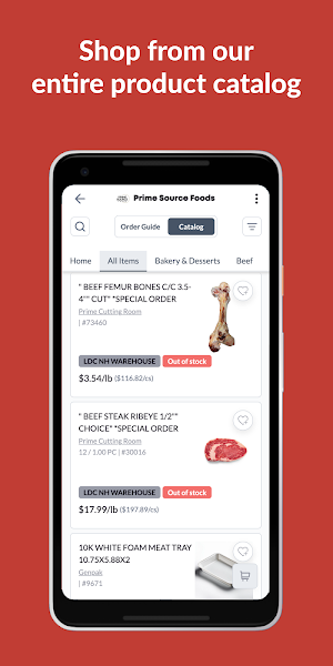 Prime Source Foods by Navis Screenshot 2