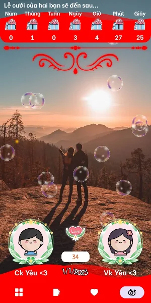 TrueLove: Đếm ngày yêu Screenshot 3