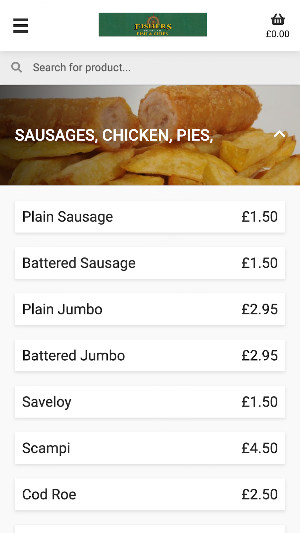 Fishers Fish & Chips Screenshot 1