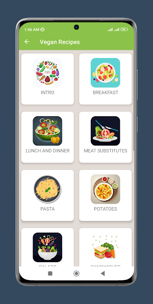 Vegan Recipes: Easy to cook Screenshot 1