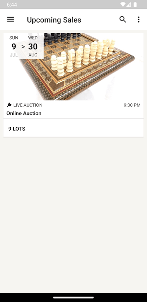 André Nel Auctioneers Screenshot 0
