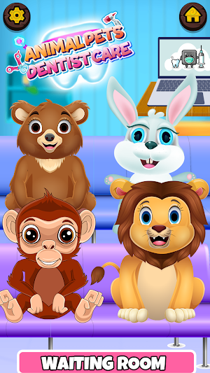 Pet Animals Kid Dentist Games Screenshot 0