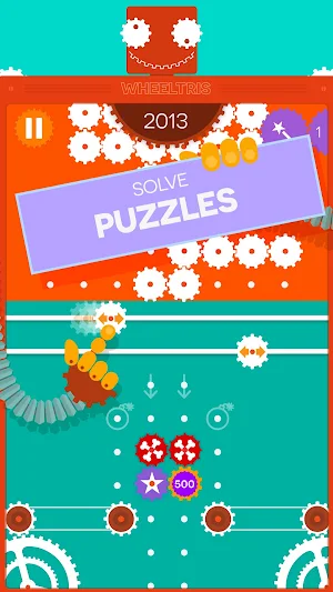 Wheeltris. Original puzzle Screenshot 2