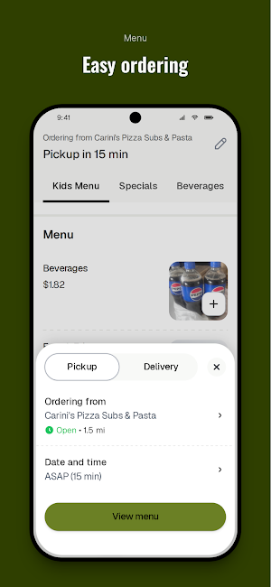 Carini's Pizza Subs & Pasta Screenshot 2