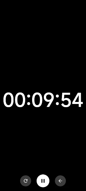 Huge Clock: Big Digital Timer Screenshot 0