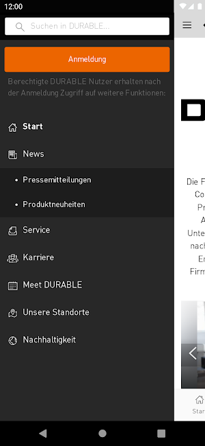 MyDURABLE Screenshot 1