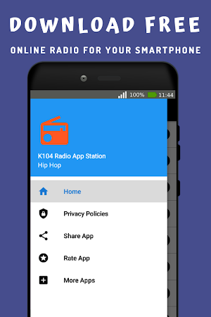K104 Radio App Station Online Screenshot 1