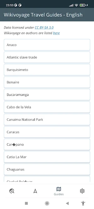 Venezuela Offline Map Screenshot 2