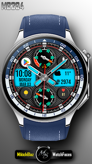 Hybrid Watch Face MB394 Screenshot 2