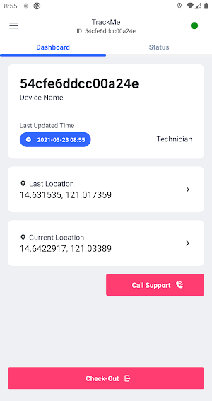 Trackme Screenshot 3