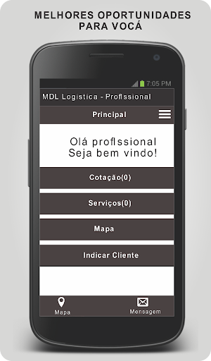 MDL Logistica - Profissional Screenshot 0