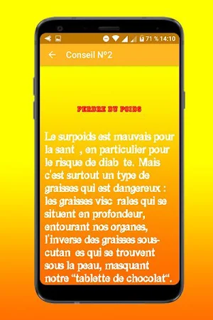 Diabete - comment éviter une f Screenshot 2