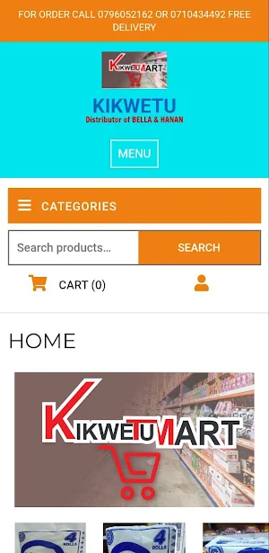 KikwetuMart Screenshot 0