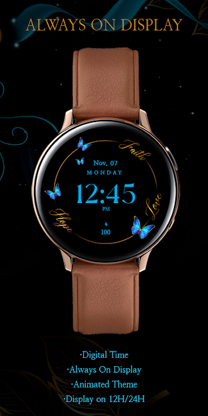 Faith Hope Love - Watchface Screenshot 3