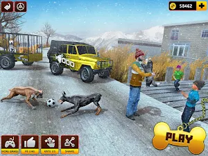 Offroad Dog Transport Driving Simulator Screenshot 2