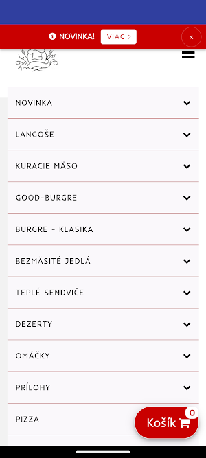 GOOD FOOD Orechová Screenshot 0