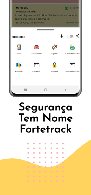 Fortetrack Rastreamento Screenshot 3
