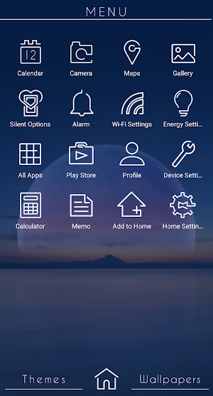 Dreamy Planet Theme +HOME Screenshot 1