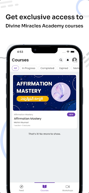 DIVINE MIRACLES ACADEMY Screenshot 2