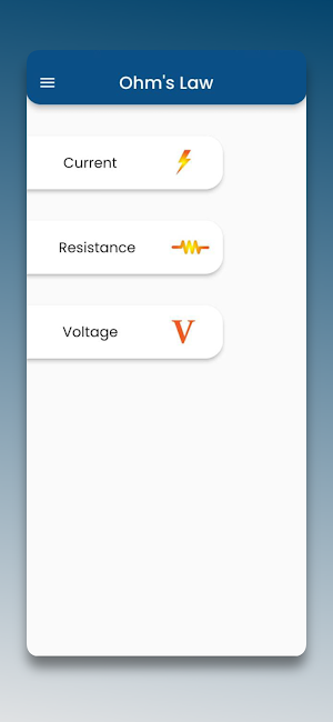 Ohm's Law Calculator Screenshot 0