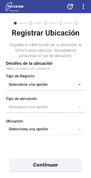 Trucking App Screenshot 1