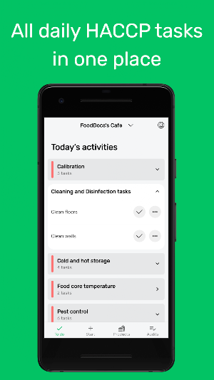 FoodDocs | HACCP app Screenshot 0