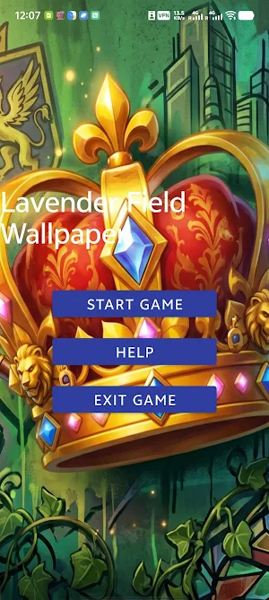 Lavender Field Wallpaper Screenshot 0