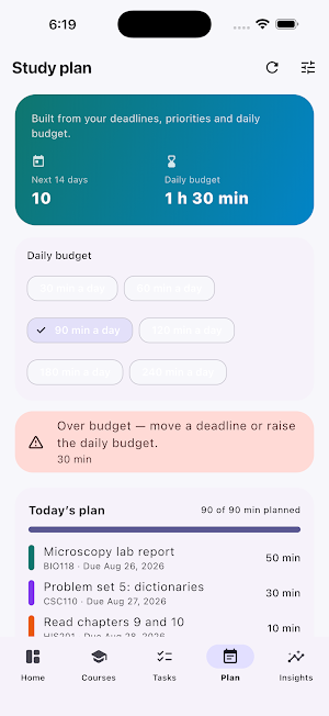 TermBloom — Planner & GPA Screenshot 3