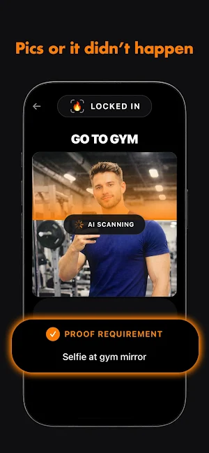 LockedIn: Prove Your Habits Screenshot 0