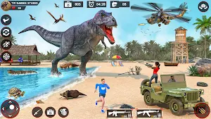 Wild Dino Hunting Animal Games Screenshot 3