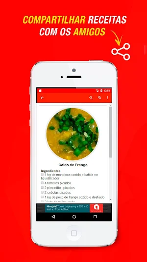 Receitas de Caldos para o Inverno Screenshot 0