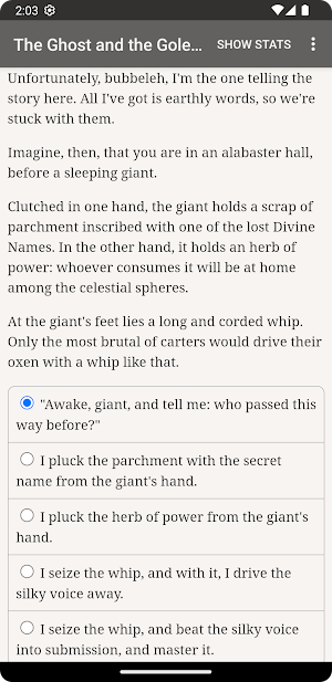 The Ghost and the Golem Screenshot 3