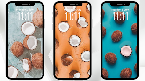 Coconut Aesthetic Wallpaper Screenshot 0