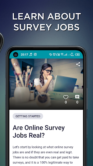 Online Jobs - Paid Surveys Screenshot 2
