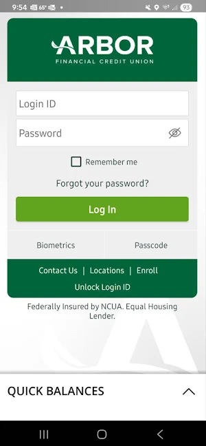 Arbor Financial Mobile Banking Screenshot 0