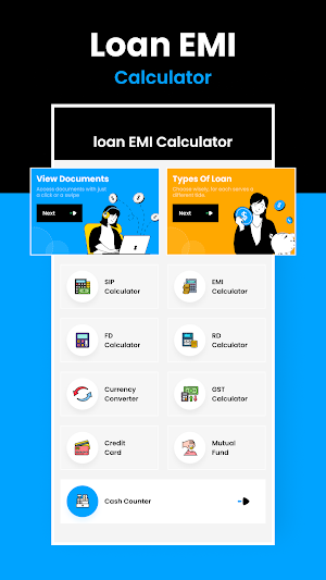 LoanView - EMI Loan Calculator Screenshot 0