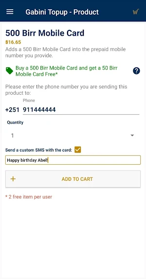 Gabini TopUp Screenshot 2