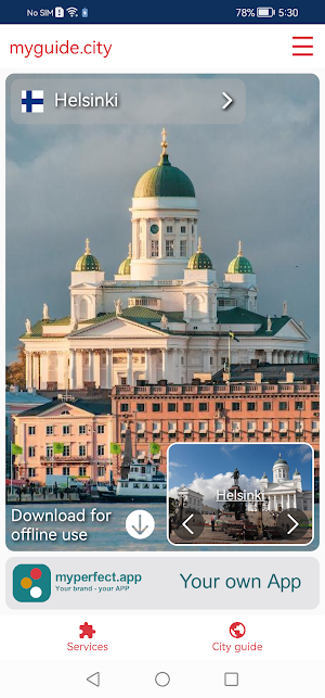 Helsinki City Guide Screenshot 0