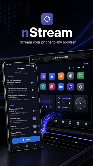 nStream - Browser Streaming Screenshot 0