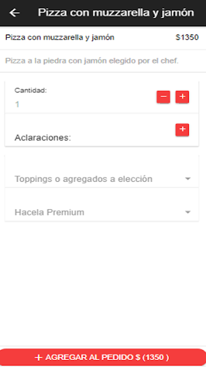 Pizza Gaucha delivery Screenshot 1
