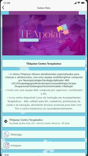 TEAPOIAR CENTRO TERAPÊUTICO Screenshot 1