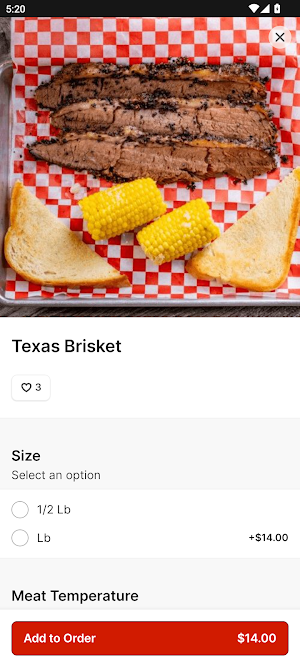 Moak's Family Texas BBQ Screenshot 2