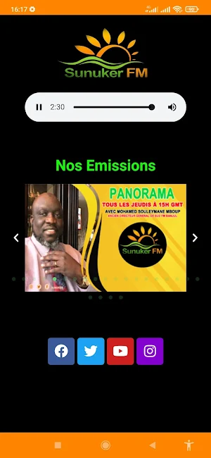 Radio Sunuker Screenshot 1
