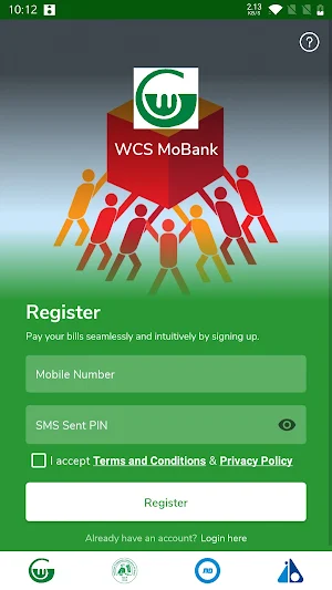 WCS MoBank Screenshot 2
