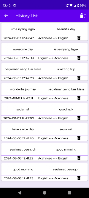 English To Acehnese Translator Screenshot 1
