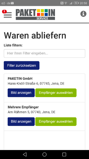 PAKETIN Screenshot 2